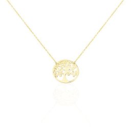 Collier Clemenca Or Jaune