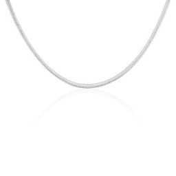 Collier Argent Blanc Alayna