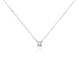 Collier Or Blanc Victoria Diamant
