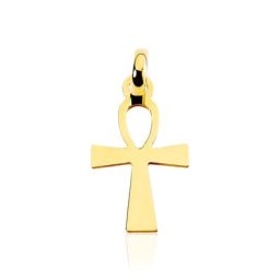 Pendentif Basilissa Croix De Vie Or Jaune