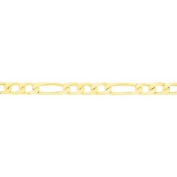 Chaîne Cameo Maille Alternee 1/3 Or Jaune