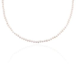 Collier Baroque Or Jaune Perle De Culture