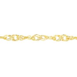 Chaîne Imanie Maille Singapour Or Jaune