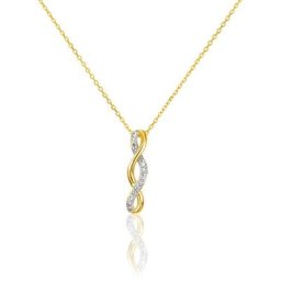 Collier Nucia Or Jaune Diamant
