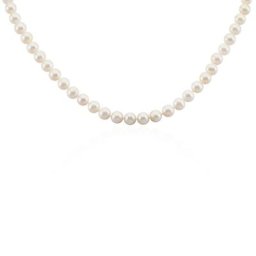 Collier Baroque Or Jaune Perle De Culture