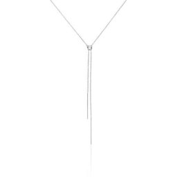 Collier Erika Argent Blanc Oxyde De Zirconium