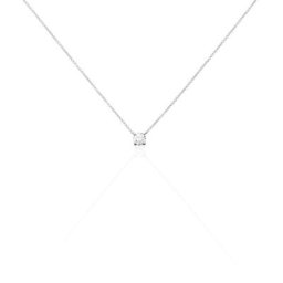 Collier Victoria Or Blanc Diamant