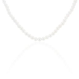 Collier Baroque Or Jaune Perle De Culture