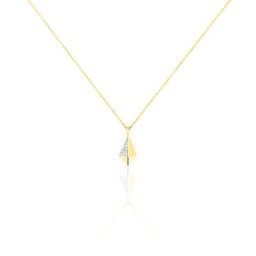 Collier Lizia Or Jaune Diamant