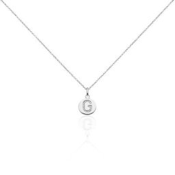 Collier Argent Eugenien Oxydes De Zirconium