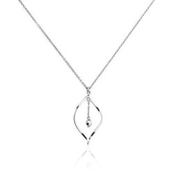 Collier Melaine Argent Blanc