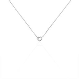 Collier Dorthea Argent Blanc Oxyde De Zirconium