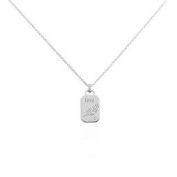 Collier Lenus Argent Oxydes De Zirconium
