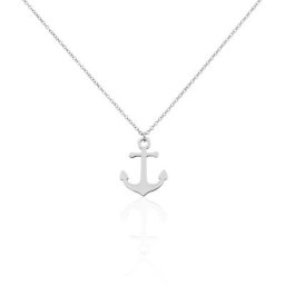 Collier Sacha Argent Blanc