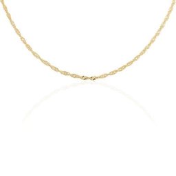 Collier Fern Plaqué Or