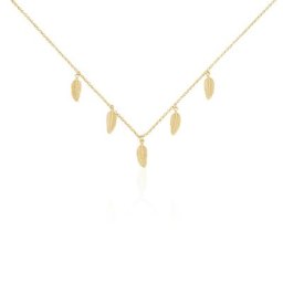 Collier Plaqué Or Jaune Libby