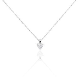 Collier Azenor Argent Blanc Oxyde De Zirconium