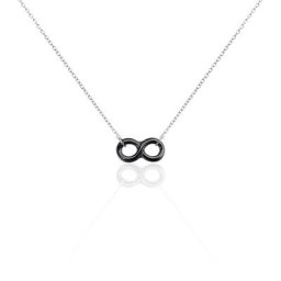 Collier Alicia Argent Blanc Céramique