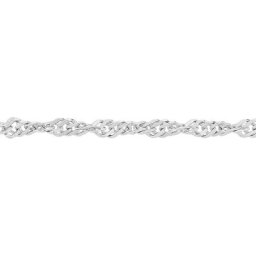 Chaîne Shanone Argent Blanc