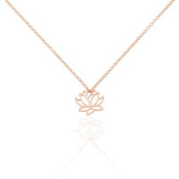 Collier Rosita Argent Rose