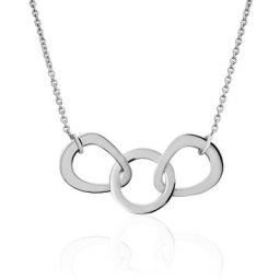 Collier Joy Argent Blanc