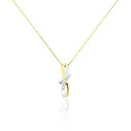 Collier Soukayna Or Bicolore Diamant