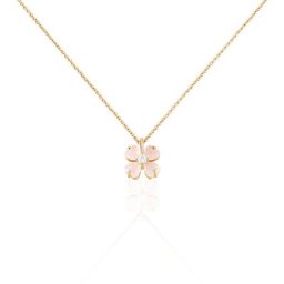 Collier Sendai Plaqué Or Jaune Oxyde De Zirconium