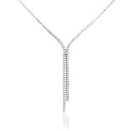 Collier Moscou Or Blanc Diamant