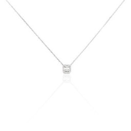 Collier Natacha Or Blanc Diamant