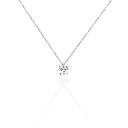 Collier Solitaire Argent Lyanna