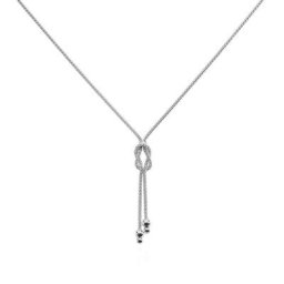 Collier Deauville Argent Blanc