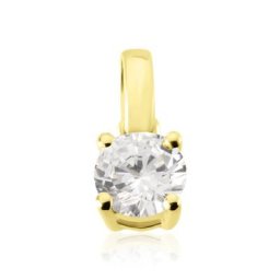 Pendentif Victoria Or Jaune Diamant