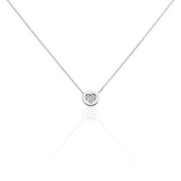 Collier Argent Chaker Oxydes De Zirconium
