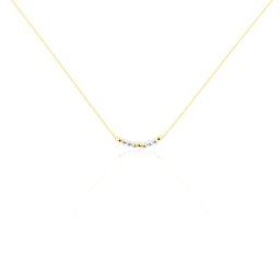 Collier Tova Or Jaune Perle
