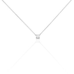 Collier Argent Lylwenn Oxydes De Zirconium