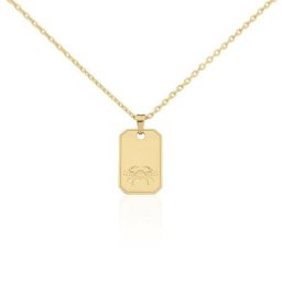 Collier Plaqué Or Quintien
