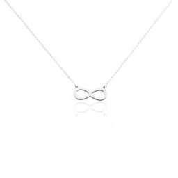 Collier Maryeme Infini Selectra Or Blanc