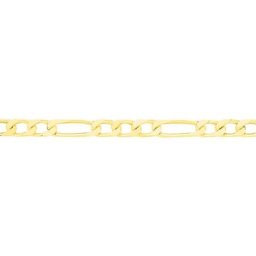 Chaîne Cameo Maille Alternee 1/3 Or Jaune