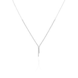 Collier Anthia Argent Blanc Oxyde De Zirconium