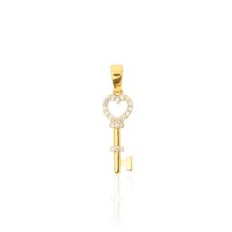 Pendentif Gatiane Or Jaune Oxyde De Zirconium