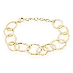 Bracelet Jiao Plaqué Or Jaune