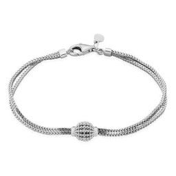 Bracelet Makana Argent Blanc