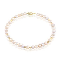 Bracelet Eilis Or Jaune Perle De Culture