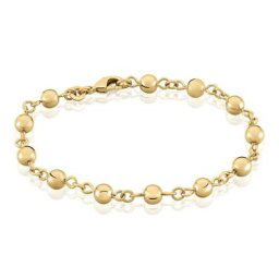 Bracelet Viperine Plaqué Or Jaune