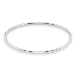 Bracelet Jonc Tabata Argent Blanc