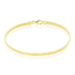 Bracelet Izel Maille Anglaise Or Jaune