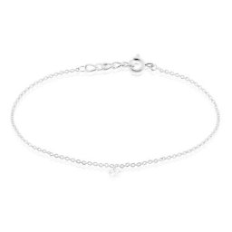 Bracelet Argent Constantin Argent Blanc Oxyde