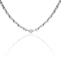 Collier Laura-lyneae Or Acier Bicolore