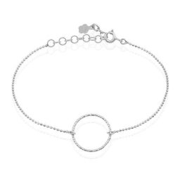 Bracelet Hibis Argent Blanc