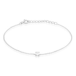 Bracelet Argent Lylwenn Oxydes De Zirconium